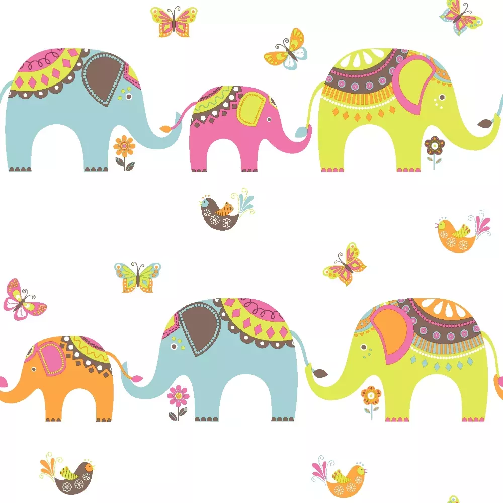 Papel pintado Elefantes Playtime 1311030