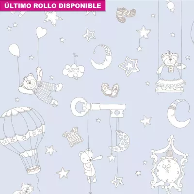 Papel pintado Bim Bum Bam 162233 | Iberostil