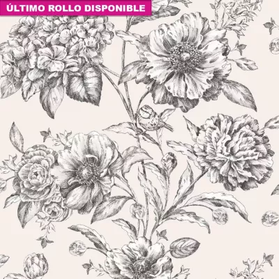 Papel pintado Flores Camille 1397834 | Iberostil