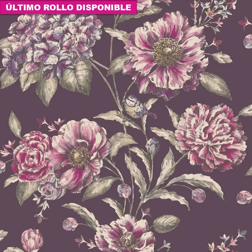 Papel pintado Flores Camille 1397832 | Iberostil