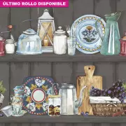 Papel pintado Cocina Fiori Country 7 165733