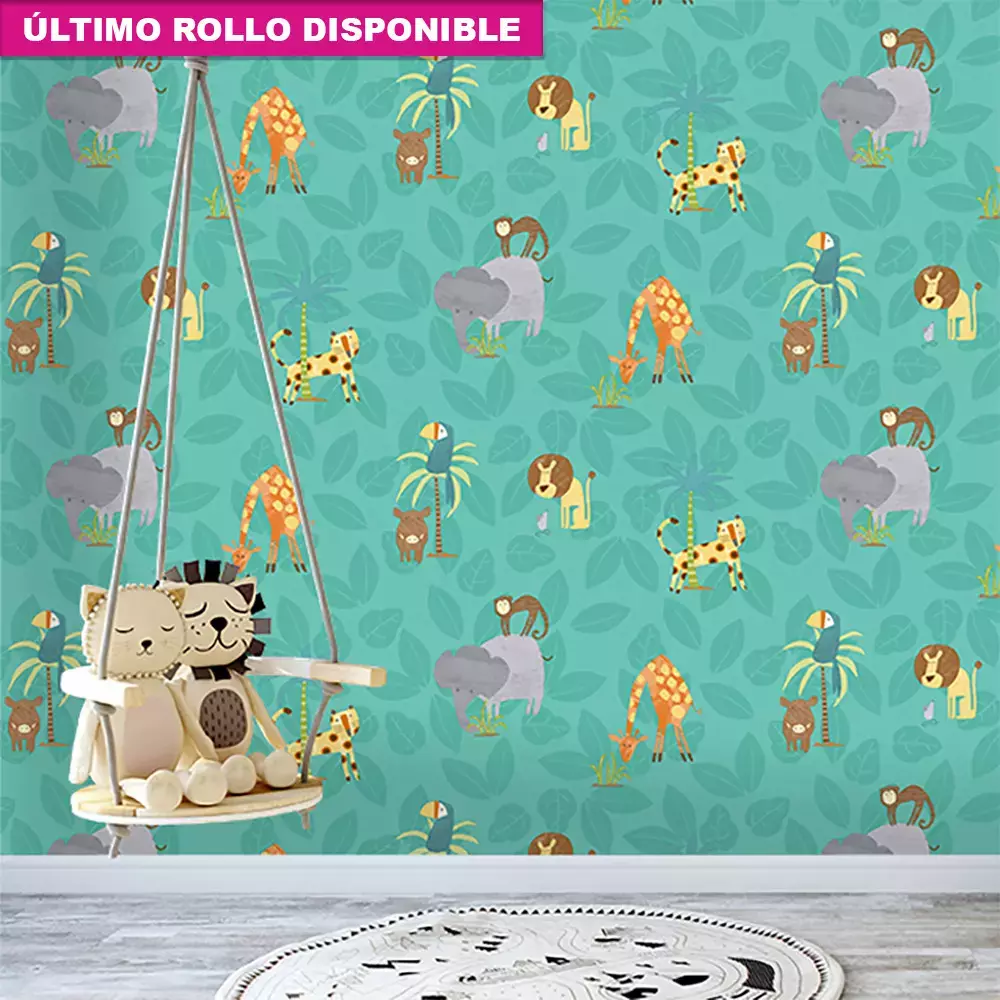 Papel pintado Infantil animales Kids Dreams 131312542