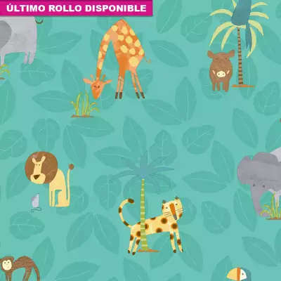 Papel pintado Infantil animales Kids Dreams 131312542