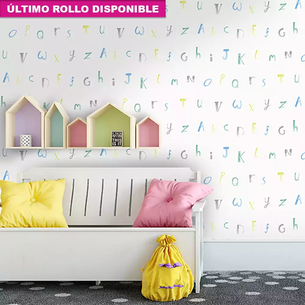 Papel pintado Infantil letras Kids Dreams 131312561