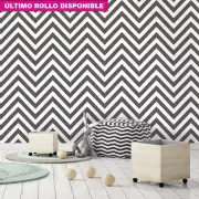 Papel pintado infantil geométrico gris Kids Dreams 131312574