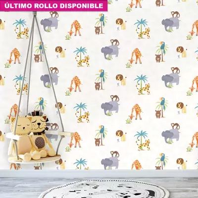 Papel pintado Infantil animales Kids Dreams 131312541