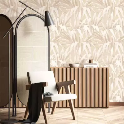 Papel pintado Hojas D'Flower 1615521
