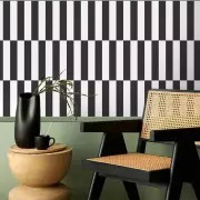Papel pintado Rayas D'Flower 1615552