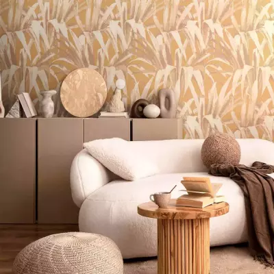 Papel pintado Hojas D'Flower 1615523
