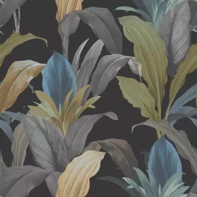 Papel pintado Hojas D'Flower 1615519