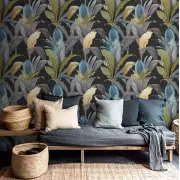 Papel pintado Hojas D'Flower 1615519