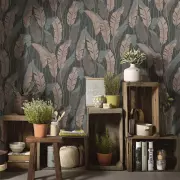 Papel pintado Hojas Serena 44663