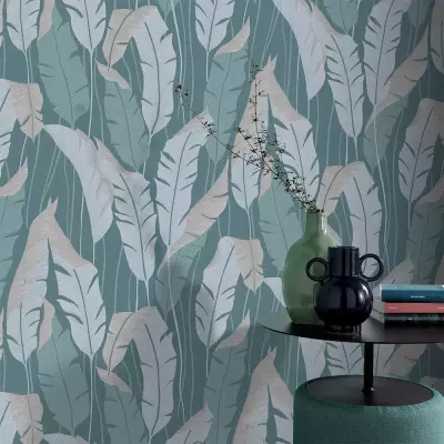 Papel pintado Hojas Serena 44661