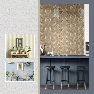 Papel pintado Rayas Fiori Country 8 1612382