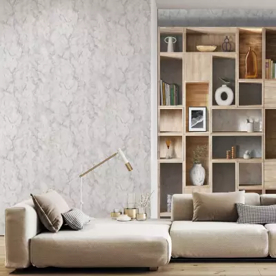 Papel pintado Efecto mármol Tierra 2126081