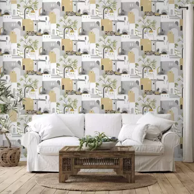 Papel pintado Casas Tierra 2126073