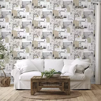 Papel pintado Casas Tierra 2126071