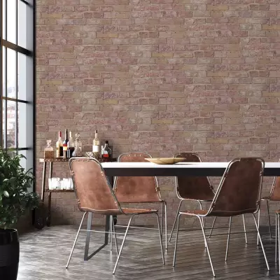 Papel pintado Ladrillo Tierra 2126032