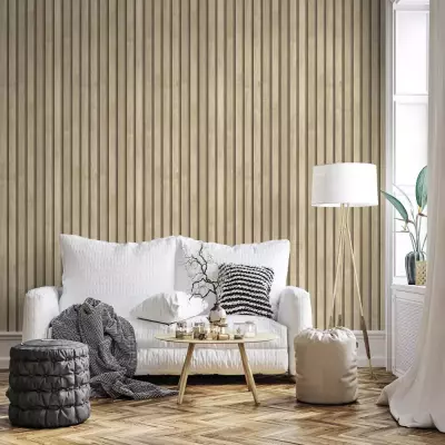 Papel pintado Rayas Tierra 2126003