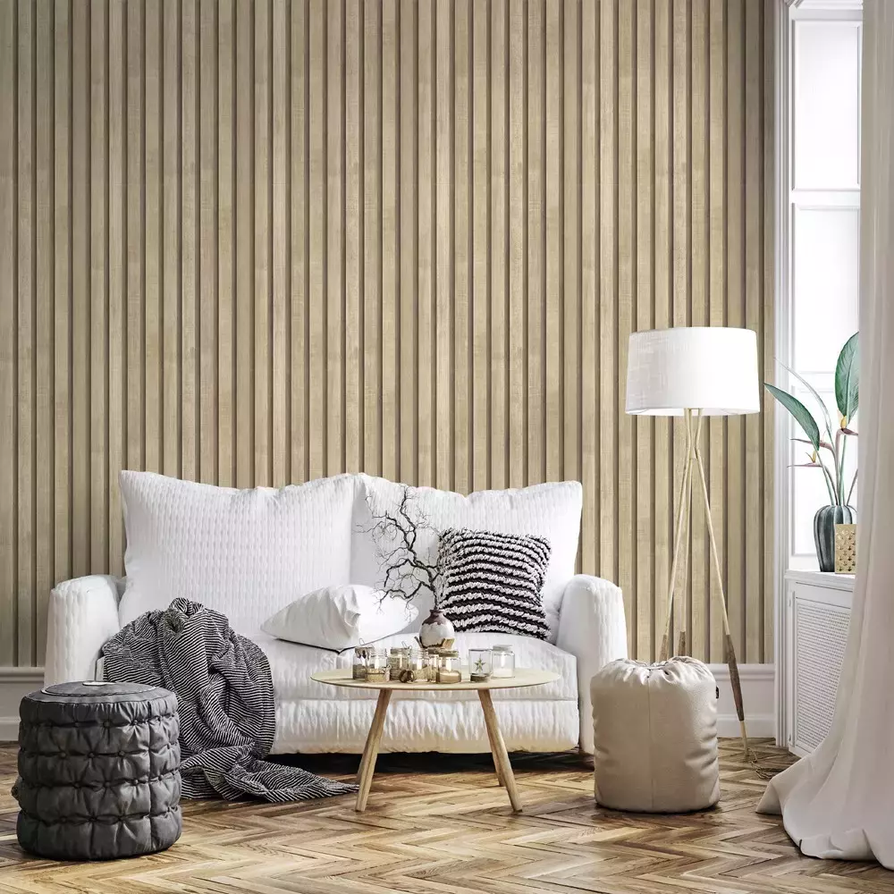 Papel pintado Rayas Tierra 2126003 Papel pintado Rayas Tierra 2126003