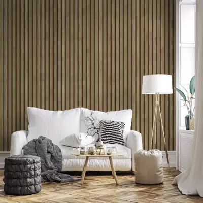 Papel pintado Rayas Tierra 2126002