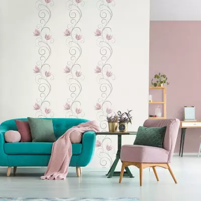 Papel pintado Flores Mercurio 44818