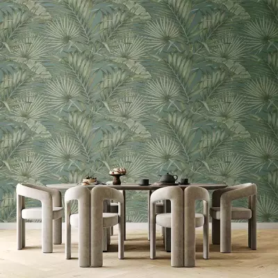 Papel pintado Hojas Aura 1642207