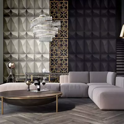 Mural Geométrico Philipp Plein 6380085