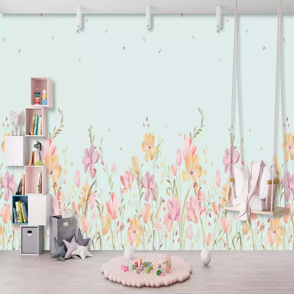 Mural Floral Cute Walls 61292