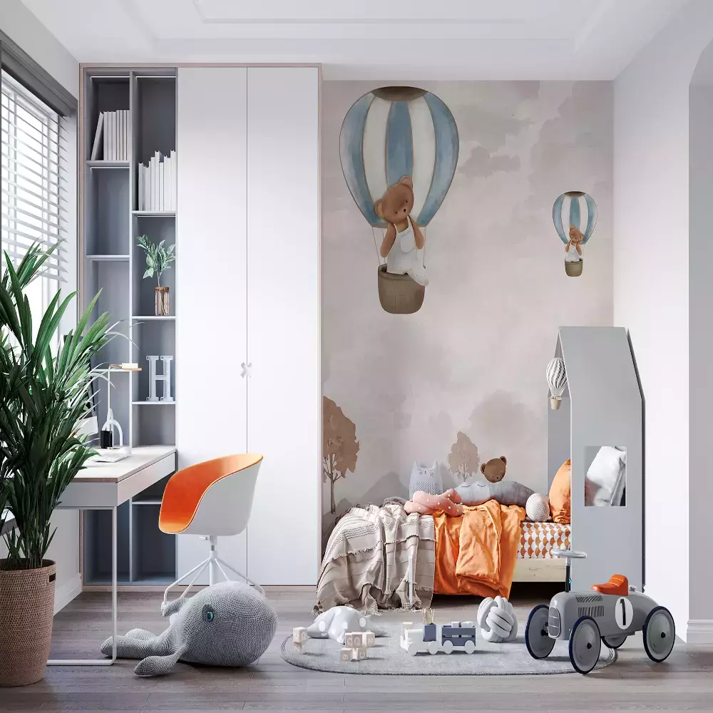 Mural Ositos en globo Cute Walls 61351