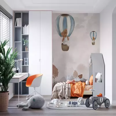 Mural Ositos en globo Cute Walls 61351