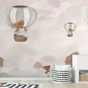 Mural Ositos en globo Cute Walls 61352