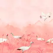 Mural Grullas Cute Walls 61501
