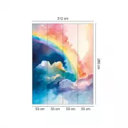 Mural Arcoiris Cute Walls 60001 | Iberostil