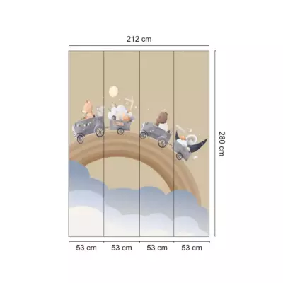 Mural Arcoiris Cute Walls 60021 | Iberostil