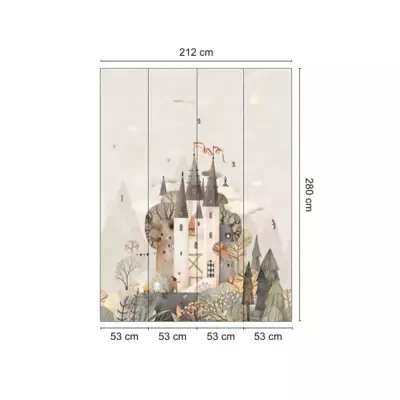 Mural Castillo Cute Walls 60051 | Iberostil