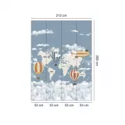 Mural Mapamundi Cute Walls 60371 | Iberostil