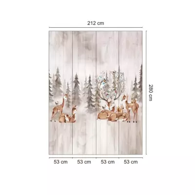 Mural Ciervos Cute Walls 60461 | Iberostil
