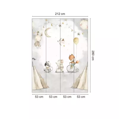 Mural Circo Cute Walls 60551 | Iberostil