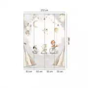 Mural Circo Cute Walls 60551 | Iberostil