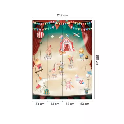 Mural Circo Cute Walls 60561 | Iberostil