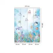 Mural Mundo acuático Cute Walls 60581 | Iberostil