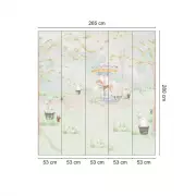 Mural Tiovivo Cute Walls 61111 | Iberostil