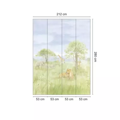 Mural Sabana Cute Walls 61132 | Iberostil