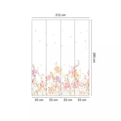 Mural Floral Cute Walls 61291 | Iberostil