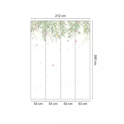 Mural Floral Cute Walls 61292 | Iberostil