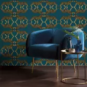 Papel pintado Leopardos Perla NHW1034