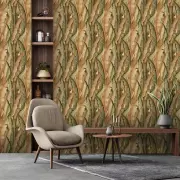 Papel pintado Hojas Perla NHW1042