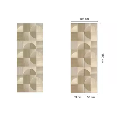 Papel pintado Geométrico Feature Walls 34012-6