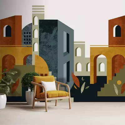 Papel pintado Geométrico Feature Walls 34014-1